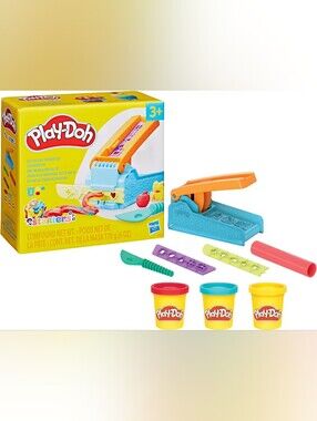 Play-Doh Fun Factory Starter Set, Preschool Toys Fun Press Playset - Multicolor